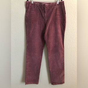 J. Hill! Plum Corduroy Pants Sz 14